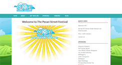 Desktop Screenshot of oldpecanstreetfestival.com